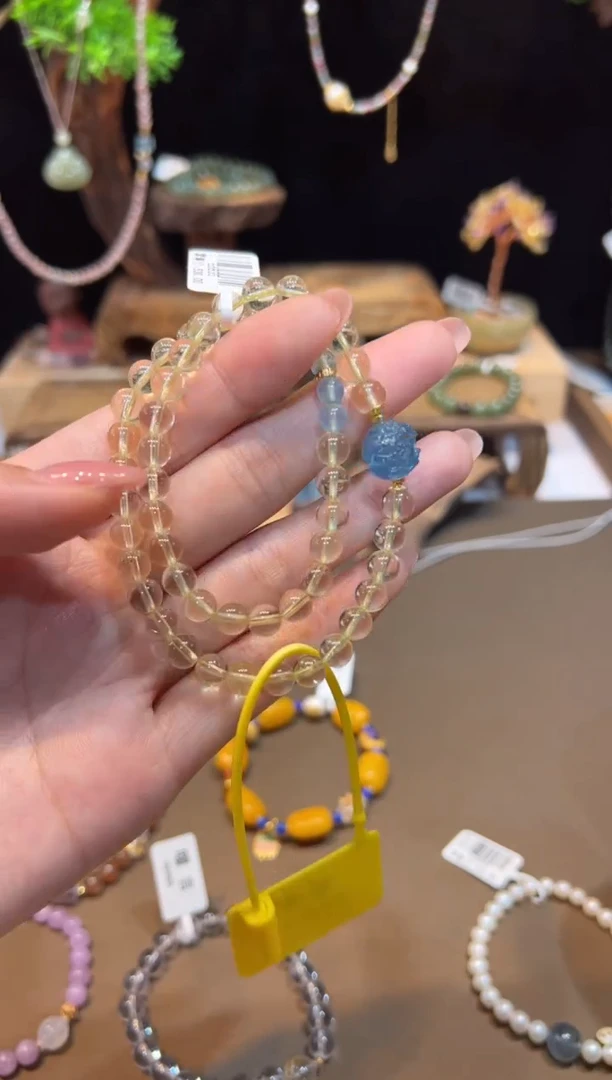 水晶手链未镶嵌手饰@@E6835