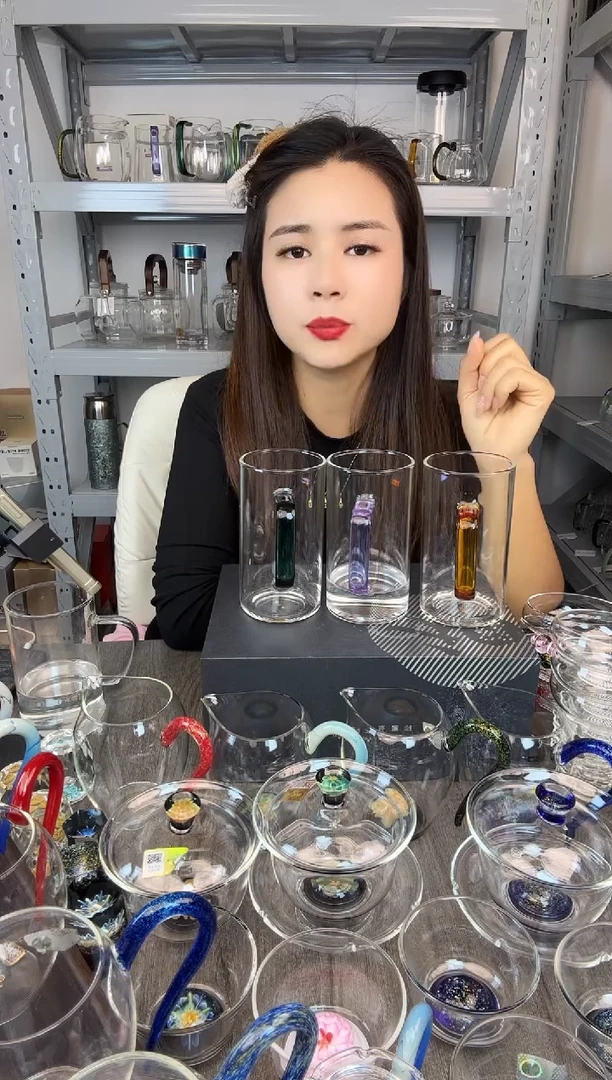 风谜  清雅杯浅紫色