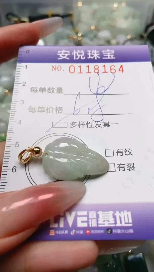 【闪购商品】翡翠颈饰未镶嵌闪购0118164多样性发其一