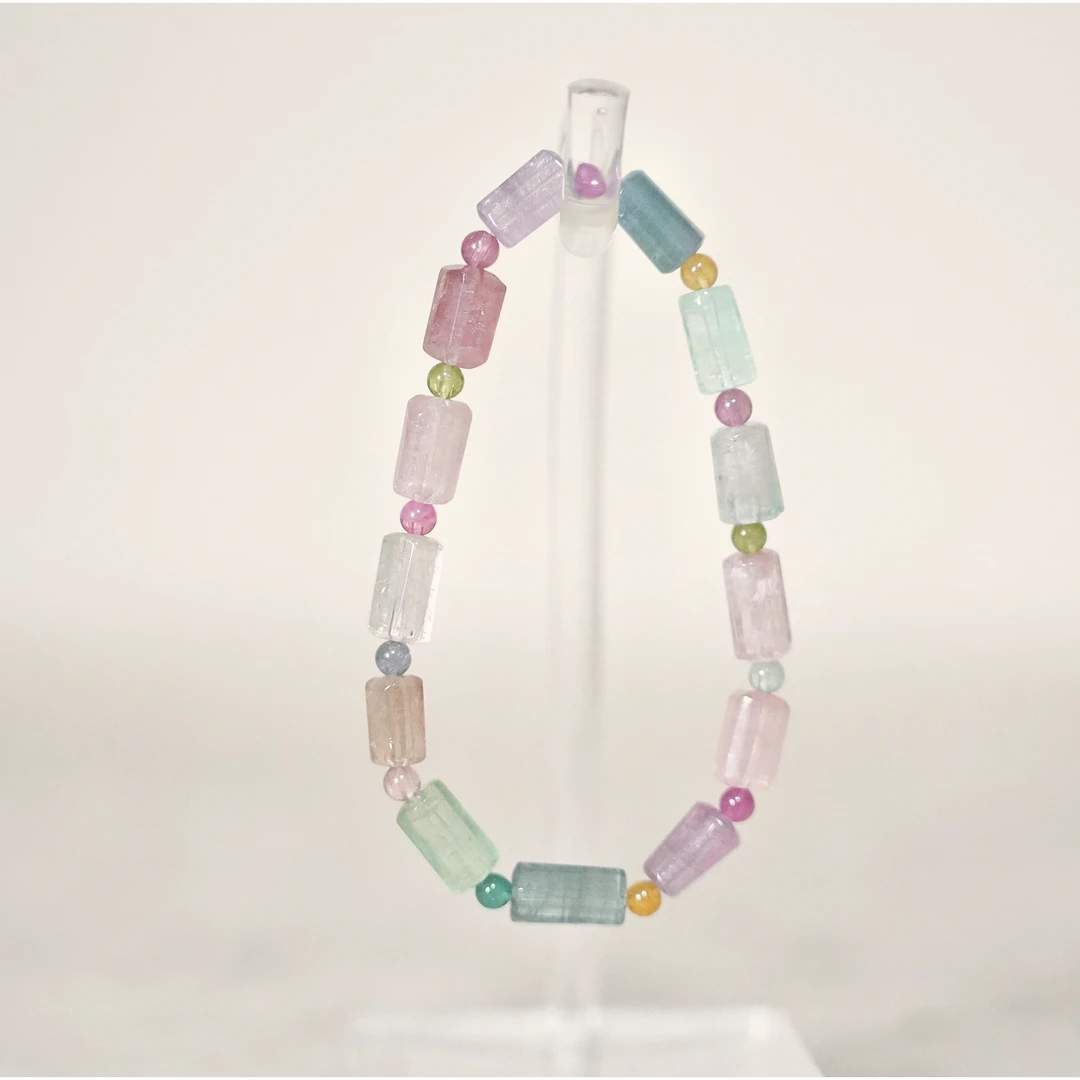 文华开物第166期拍品 1 创汇 彩色宝石手串