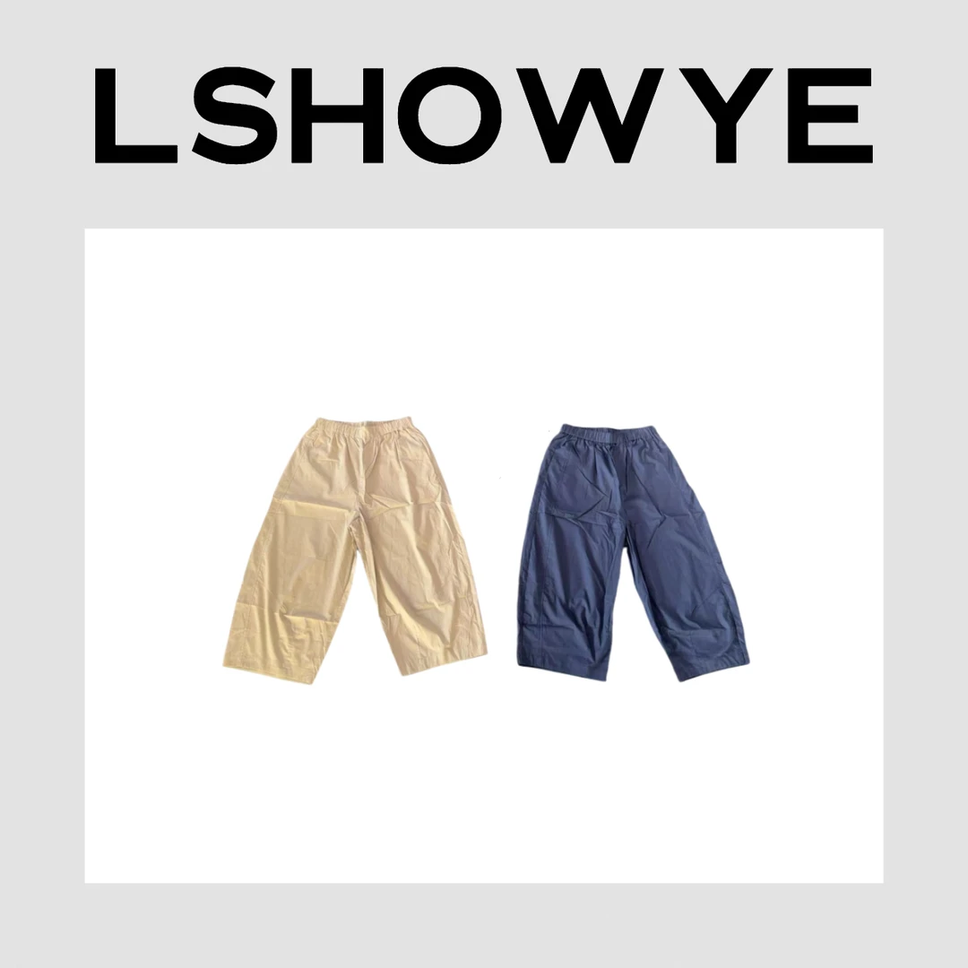 LSHOWYE｜阔腿弯刀长裤 20623