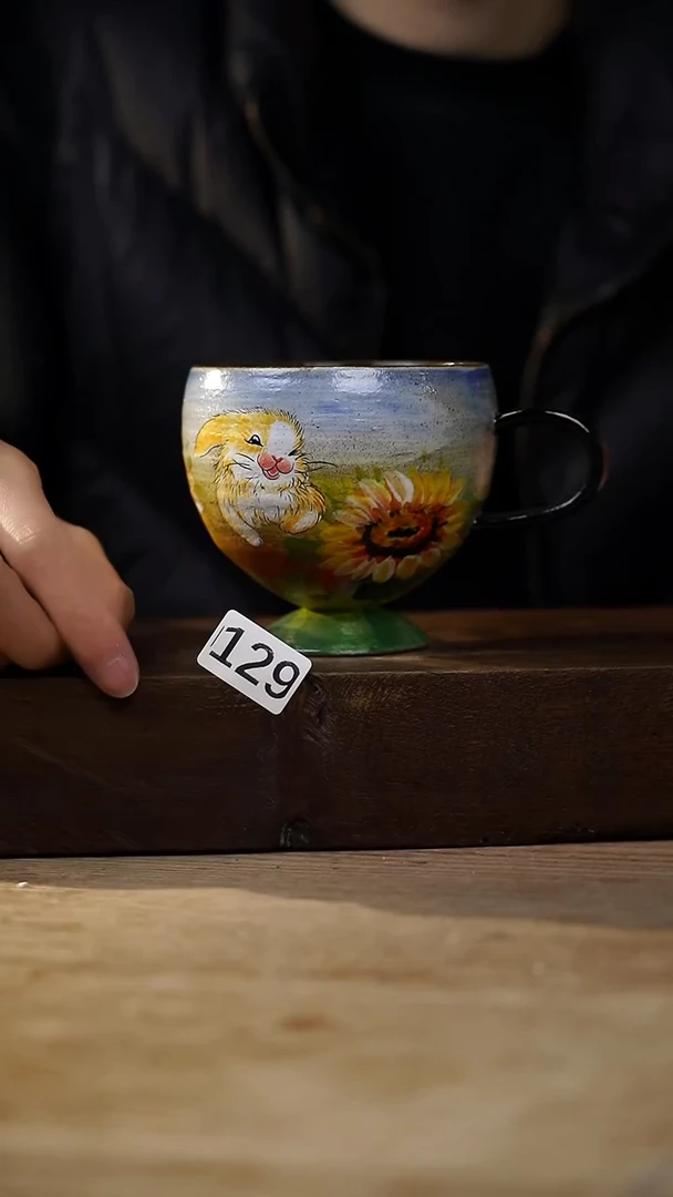 瓷片福利设计师款/咖啡杯