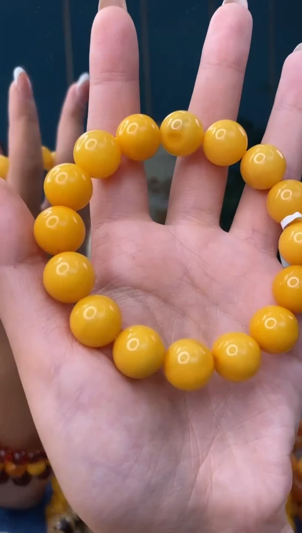 裸石琥珀未镶嵌12/12多样性发其一微瑕26