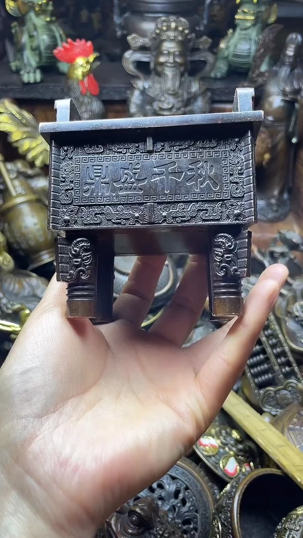 闪购链接，点击下单，有运费险，铜摆件