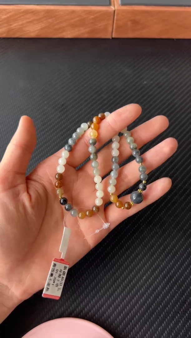 【闪购商品】和田玉项链未镶嵌若羌微色差卡6 锁骨链