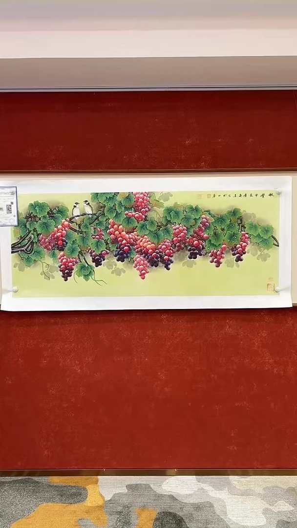 【闪购商品】国画3.4-国检1-黄春香-六尺-66