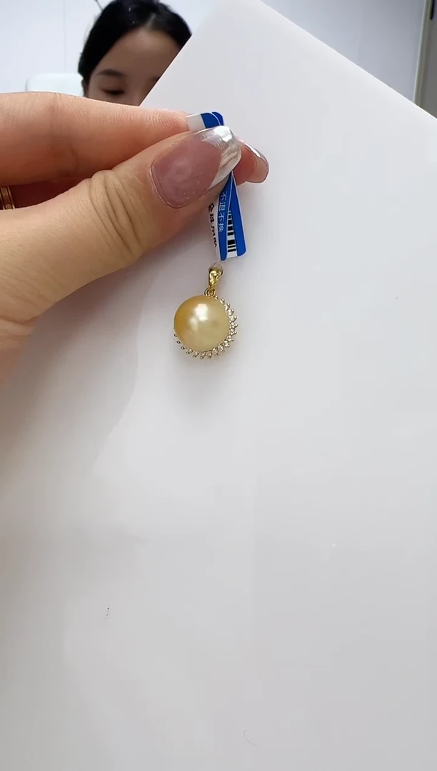 【闪购商品】海水珍珠DA银S925镶嵌吊坠 V2560