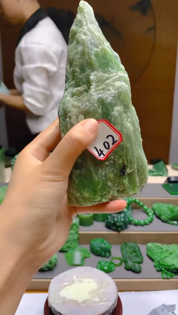 【闪购商品】和田玉（碧玉）珠宝半成品未镶嵌1