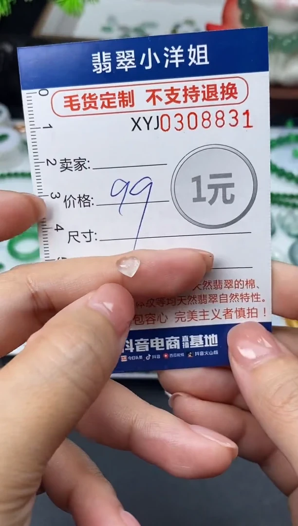 未镶嵌定制翡翠毛货商品 不退换/ 8831