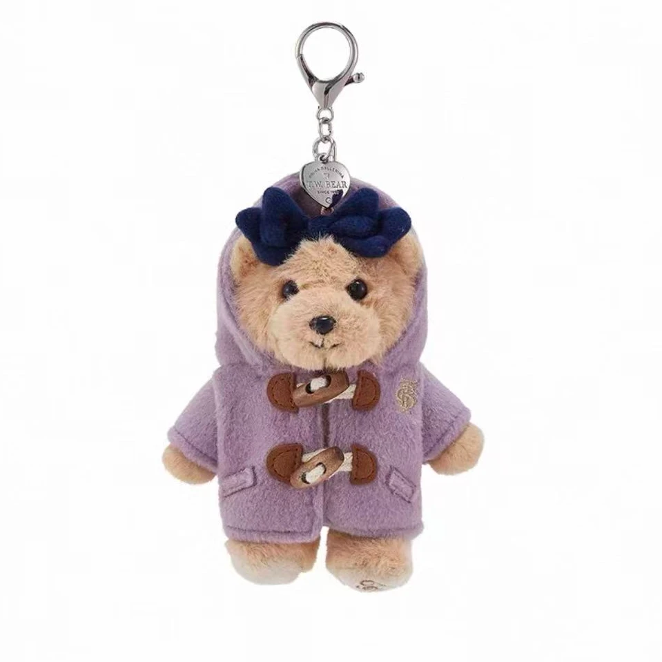 【dd】招财家甄选 熊家 挂件 YTCF25F901-紫色