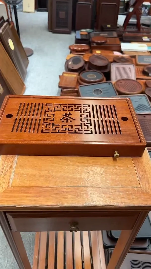 福利花梨木一整块长36CM*宽20CM茶盘送管