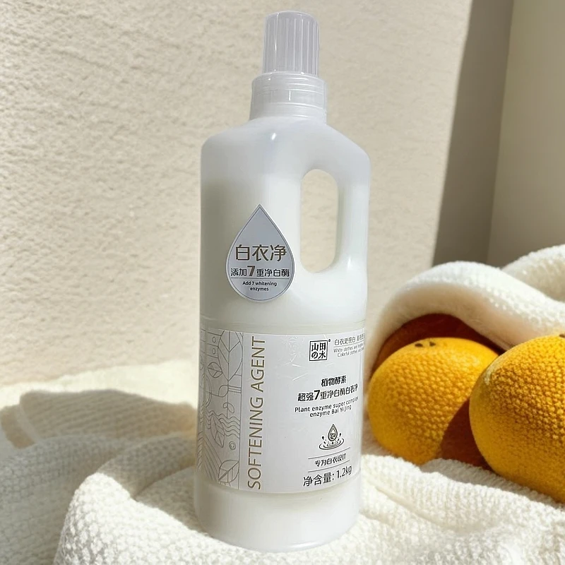 小琳家族山田の木植物酵素超强7重净白酶白衣净1.2kg彩衣更洁净