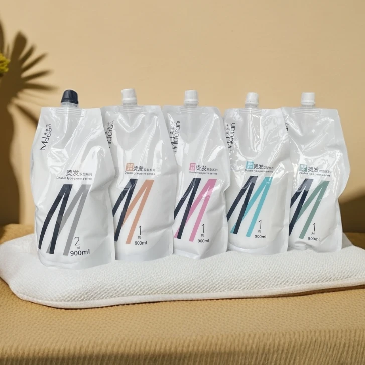 米多兰烫发膏弹性卷发质感持久亮泽预防水分流失更健康发廊专用