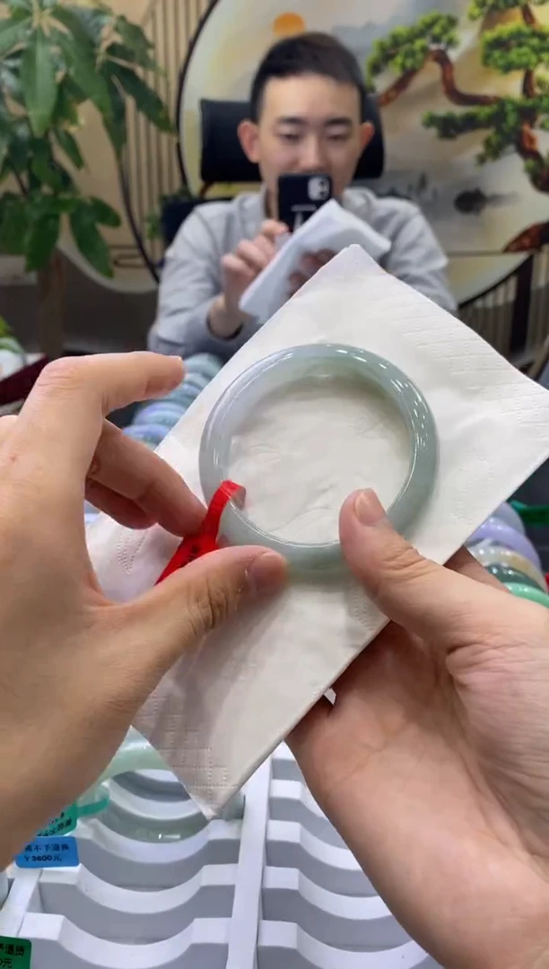 未镶嵌手镯翡翠0009408