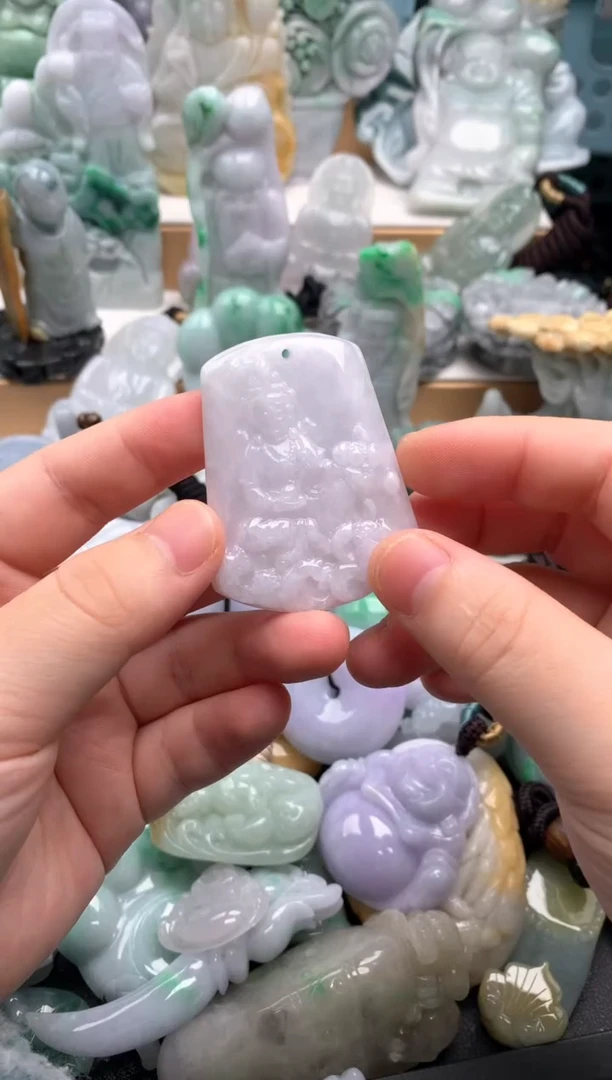 吊坠(不含链)未镶嵌翡翠1