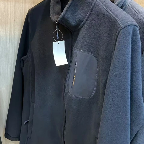 蓄热摇粒绒防风保暖秋冬男时尚立领抓绒衣外套