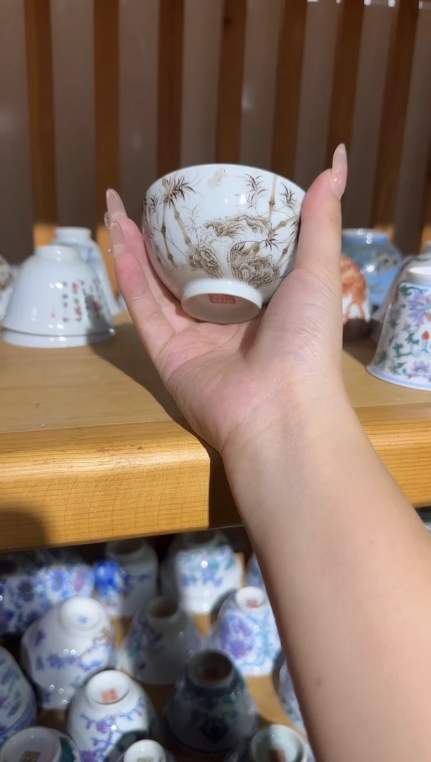 杯子景德镇陶瓷杯子