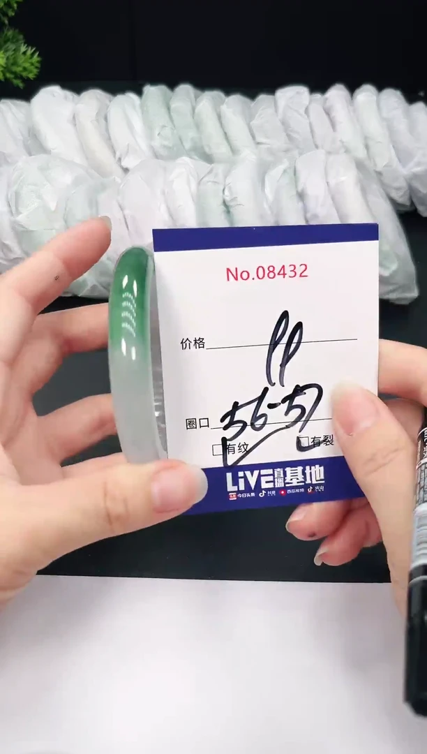 未镶嵌手镯翡翠8432