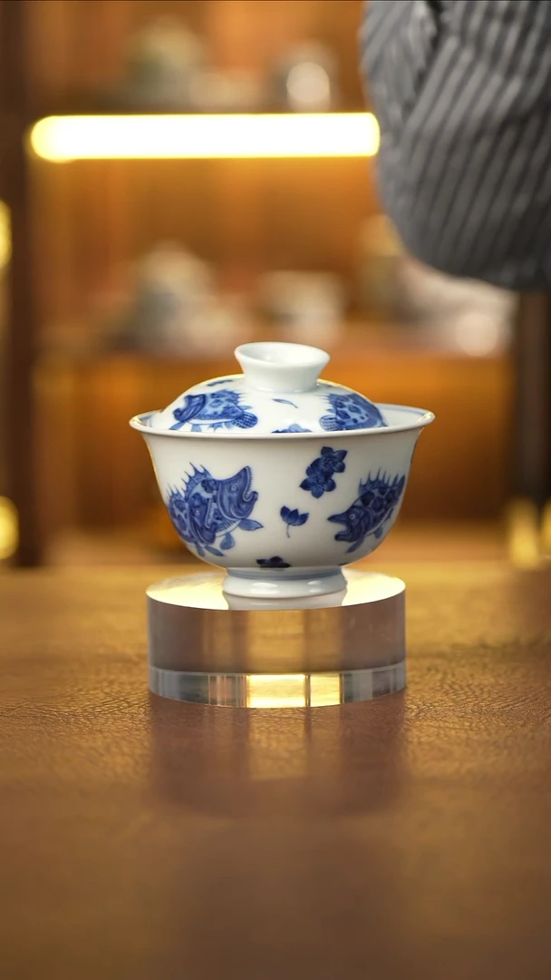 景德镇手工手绘茶器 zxt