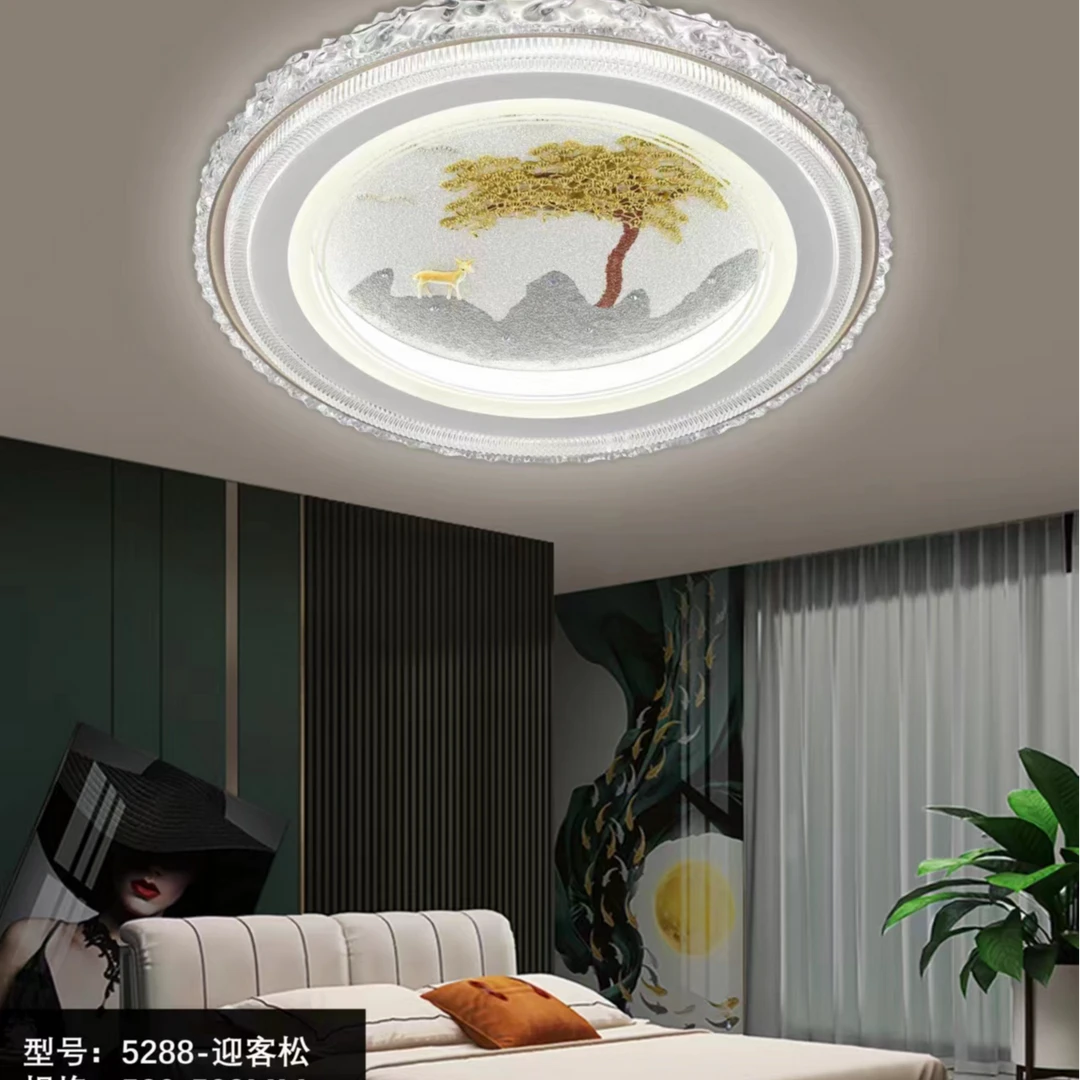 【光一&益利高端品牌客厅灯】主卧室现代简约铁艺吸顶led中山灯具