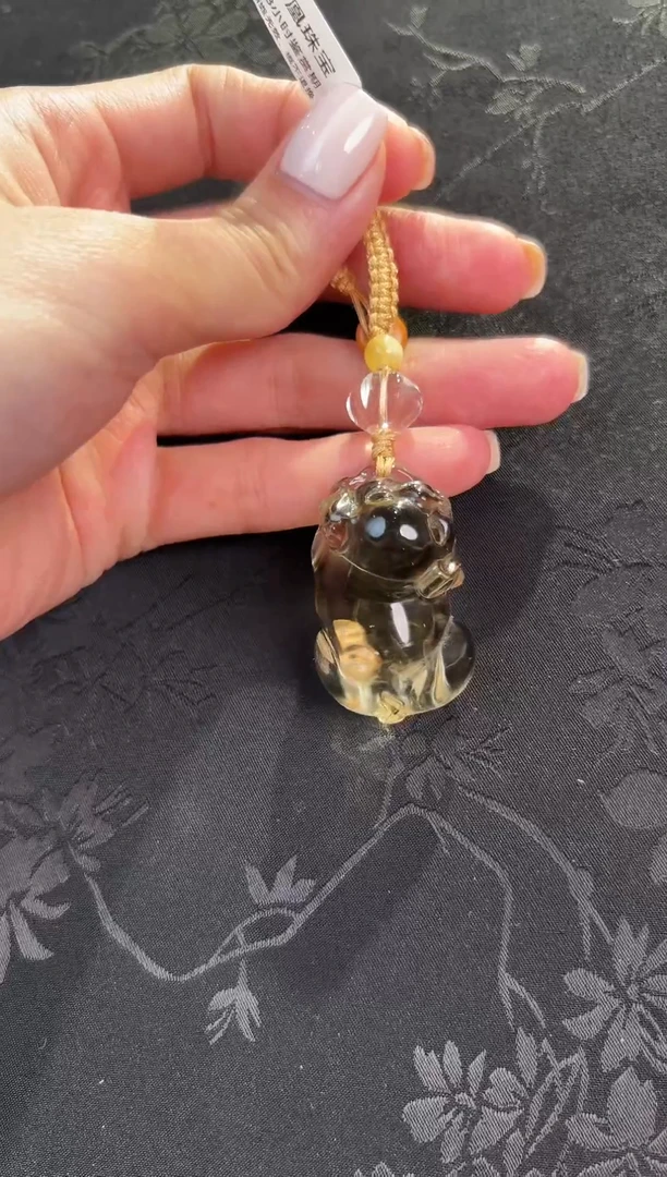 未镶嵌车挂水晶水晶貔貅挂件