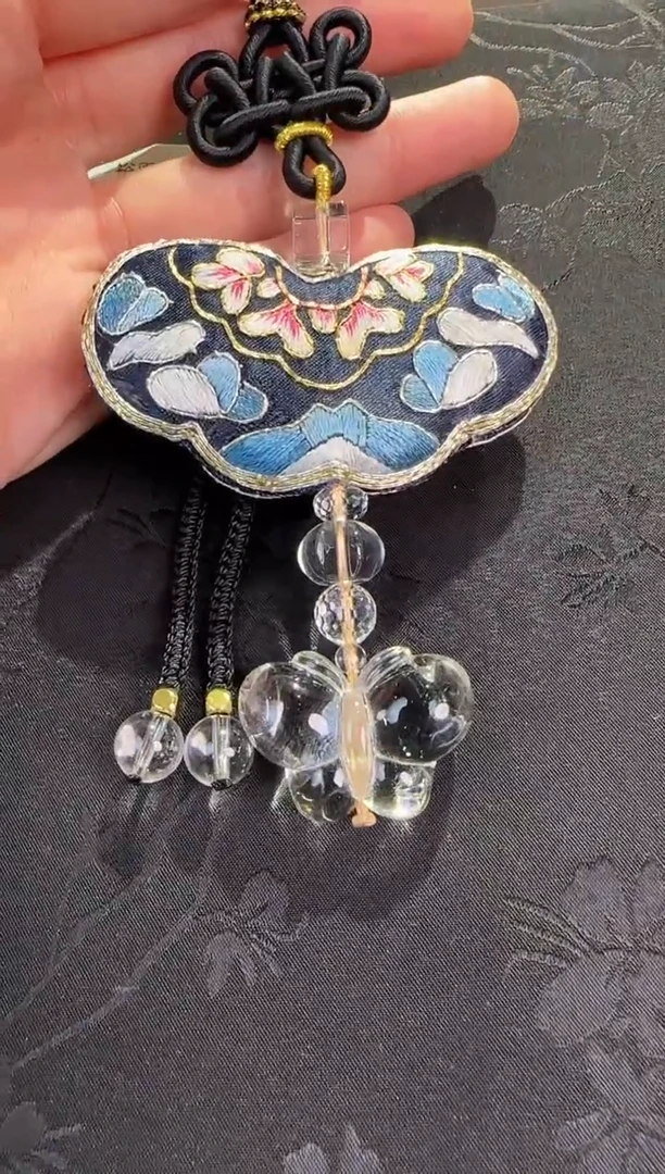 未镶嵌手链水晶蝴蝶