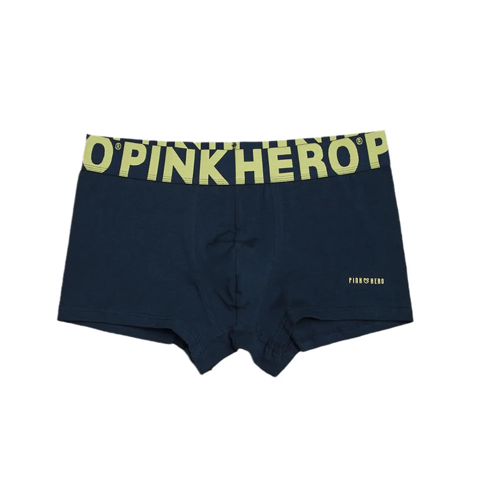 贾鲁萨加高端时尚秋季男士运动中腰舒适一片式棉质透气平角内裤