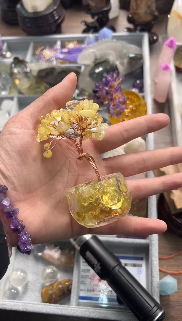 水晶摆件未镶嵌M039 多样性发一