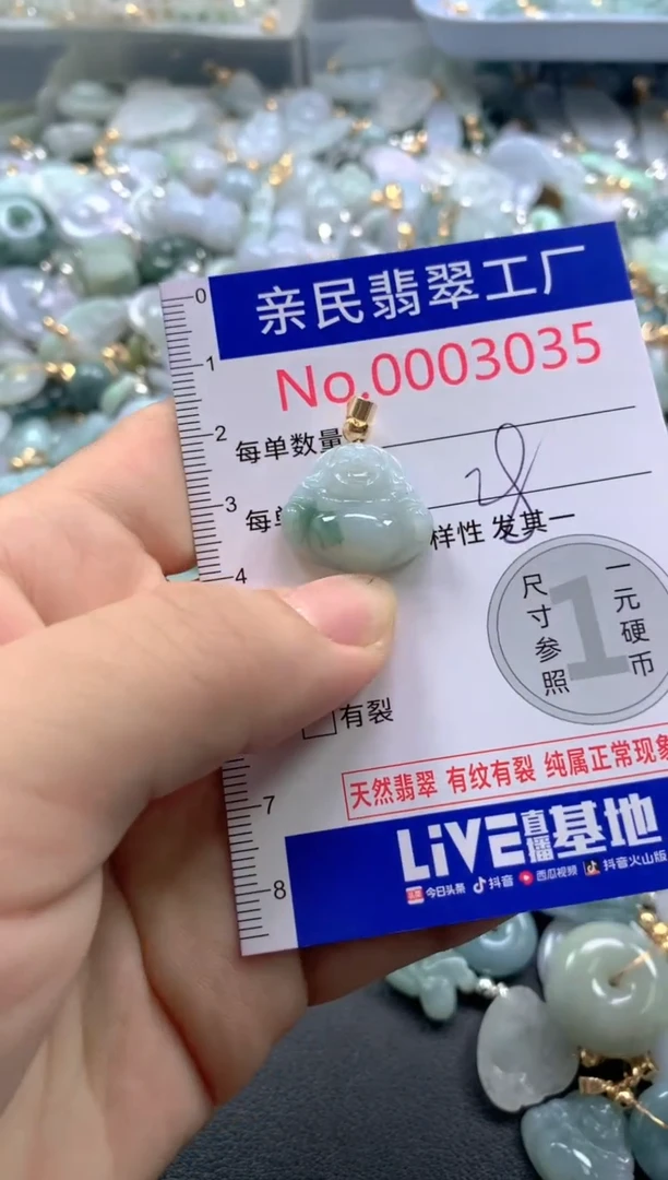 颈饰未镶嵌翡翠3035