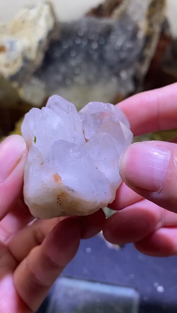 未镶嵌珠宝半成品水晶24号69g四川美姑超七花园水晶