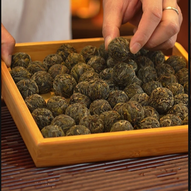 冰岛地界单株 2026年生茶龙珠100g 普洱茶生茶