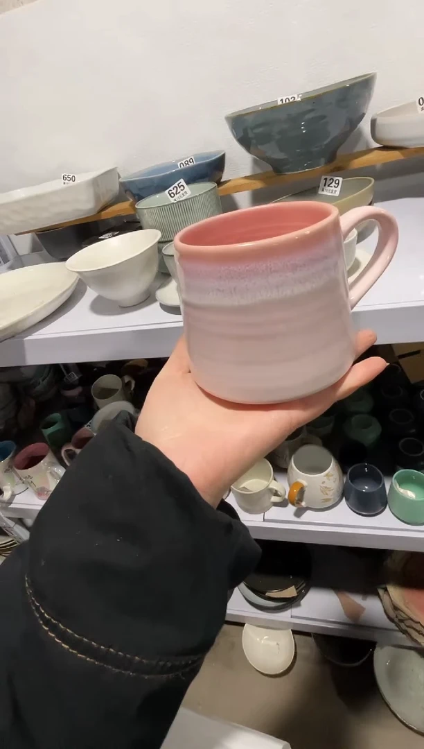 【闪购商品】碗微瑕（1件套）粉色杯子