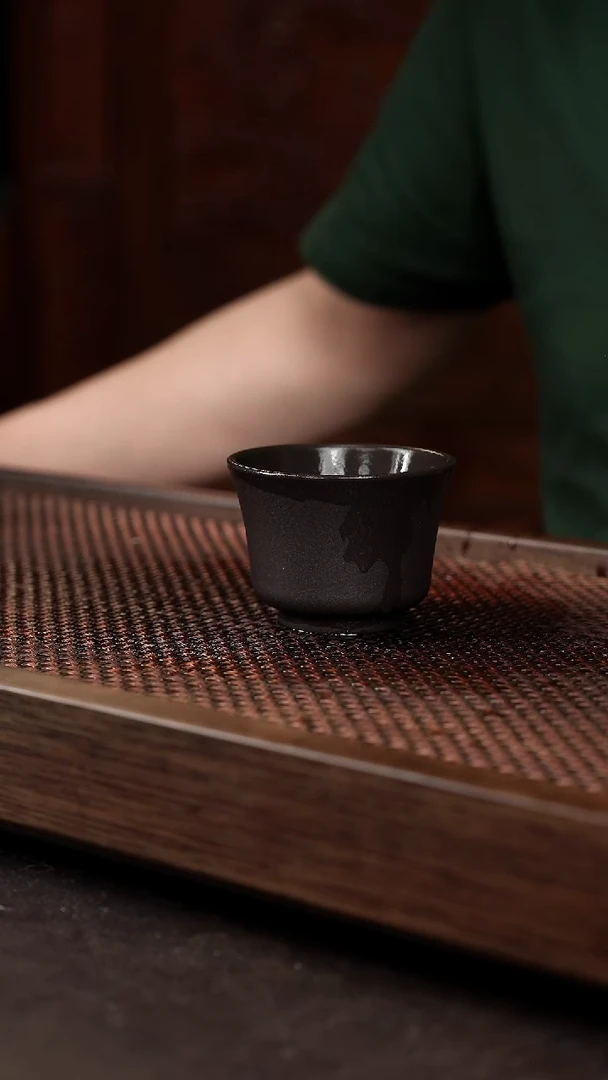 茶壶紫砂黑料铃铛杯