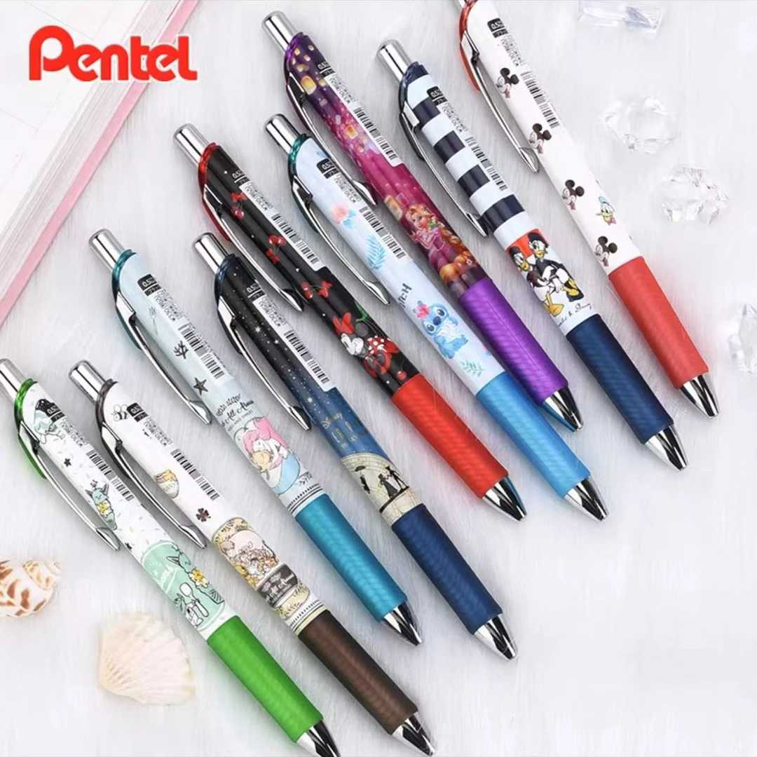 派通新款迪士尼限定按动中性笔