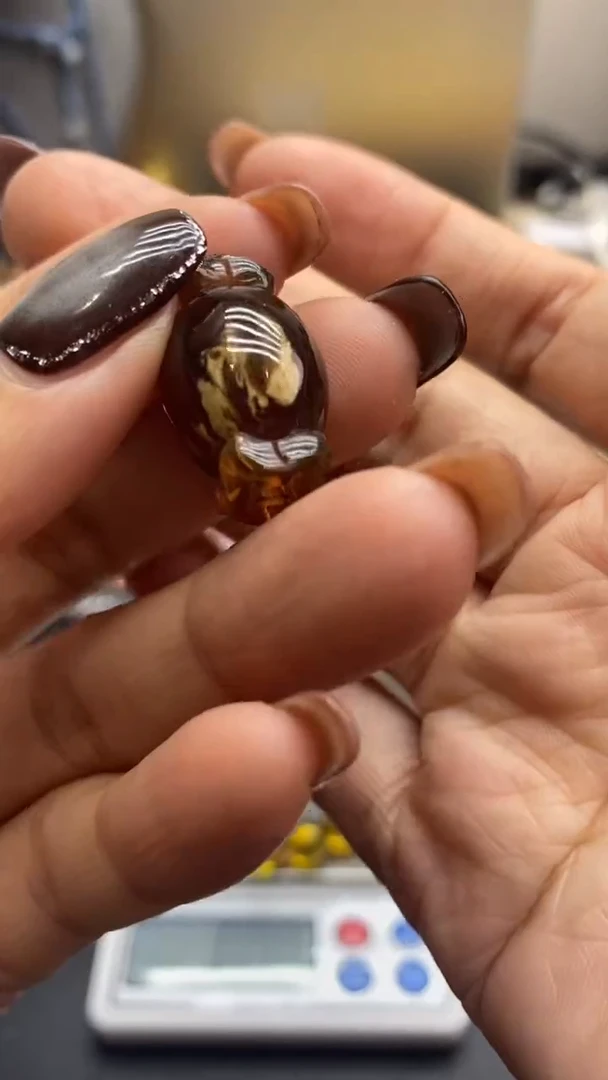 琥珀未镶嵌珠宝奇石304