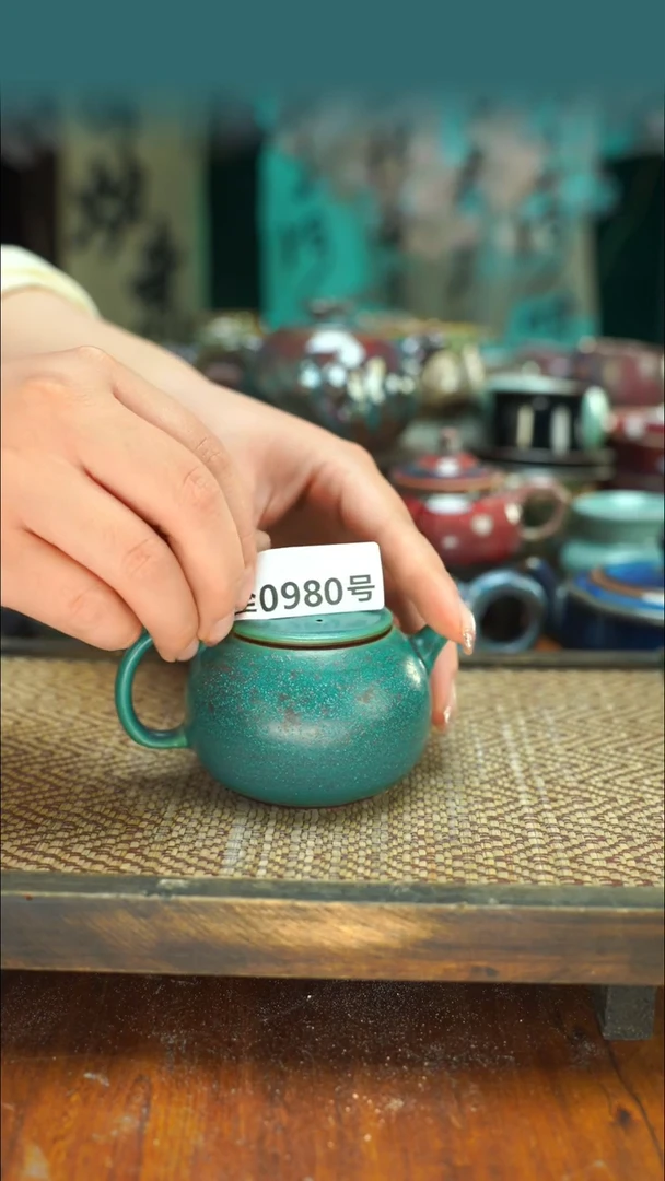 原产地手作原矿钧汝瓷980证书