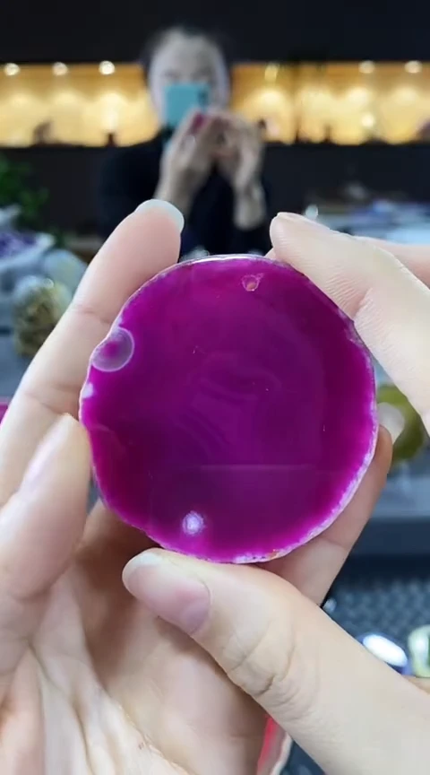 未镶嵌颈饰玛瑙/玉髓心**成玛瑙