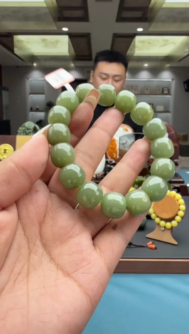 未镶嵌手串和田玉szqyq14