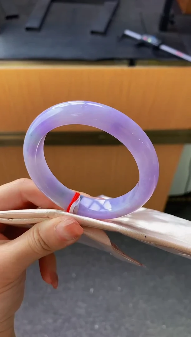 未镶嵌手镯翡翠-C200 圈口53.2