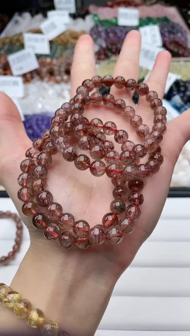 【闪购商品】水晶手链未镶嵌红发10