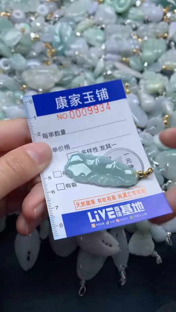 颈饰未镶嵌翡翠9934