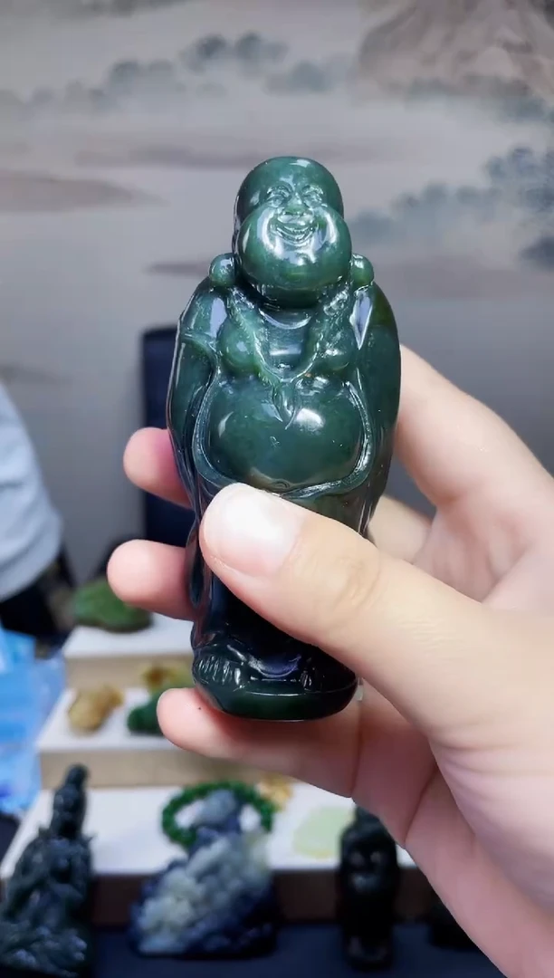 和田玉未镶嵌颈饰1