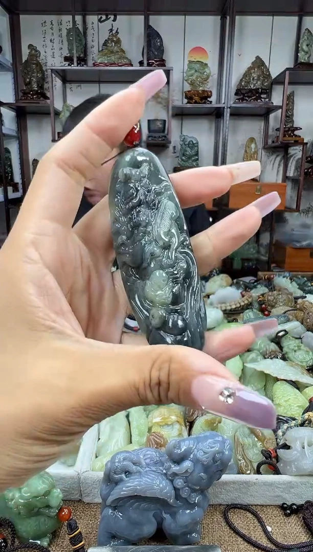 未镶嵌和田玉把件白*1