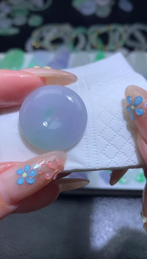 定制翡翠未镶嵌扣子