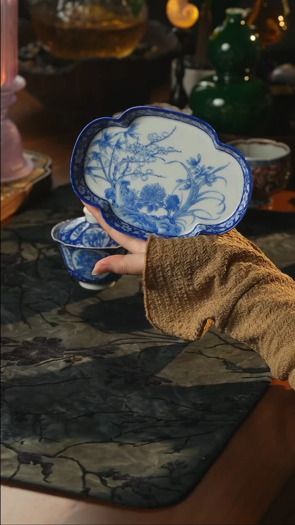 瓷片青樵轩