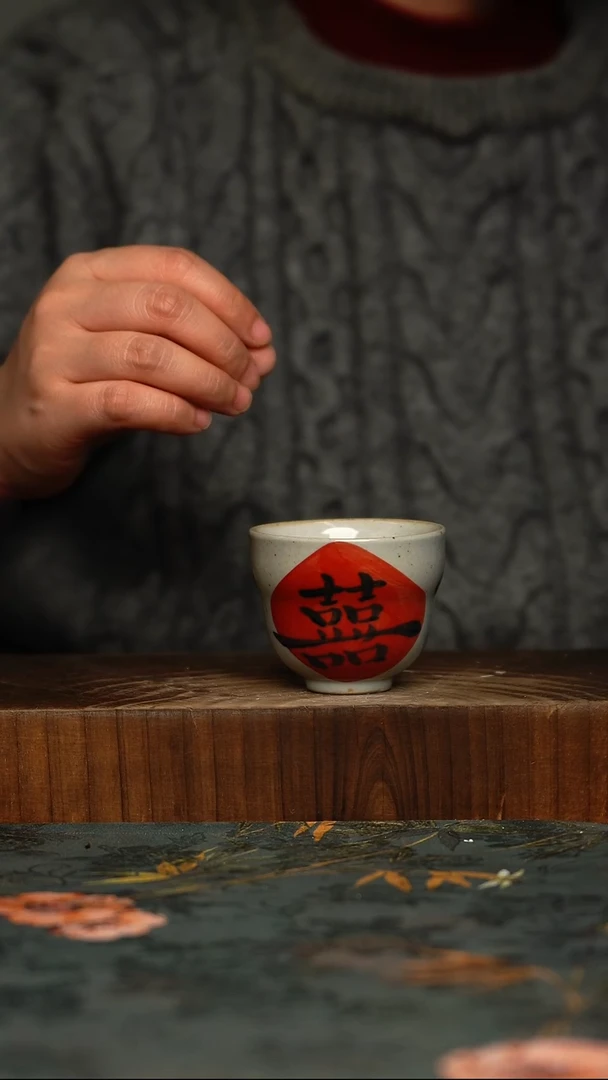 瓷片釉下彩手工手绘同款陶器