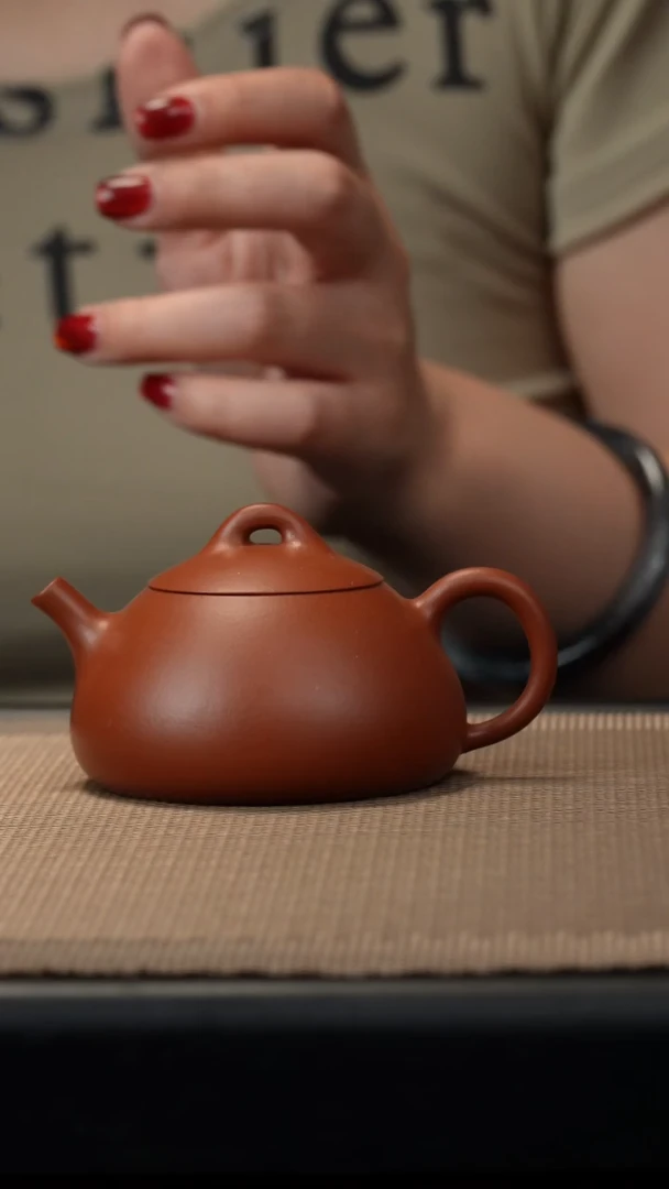 茶壶紫砂朱泥东星权150cc