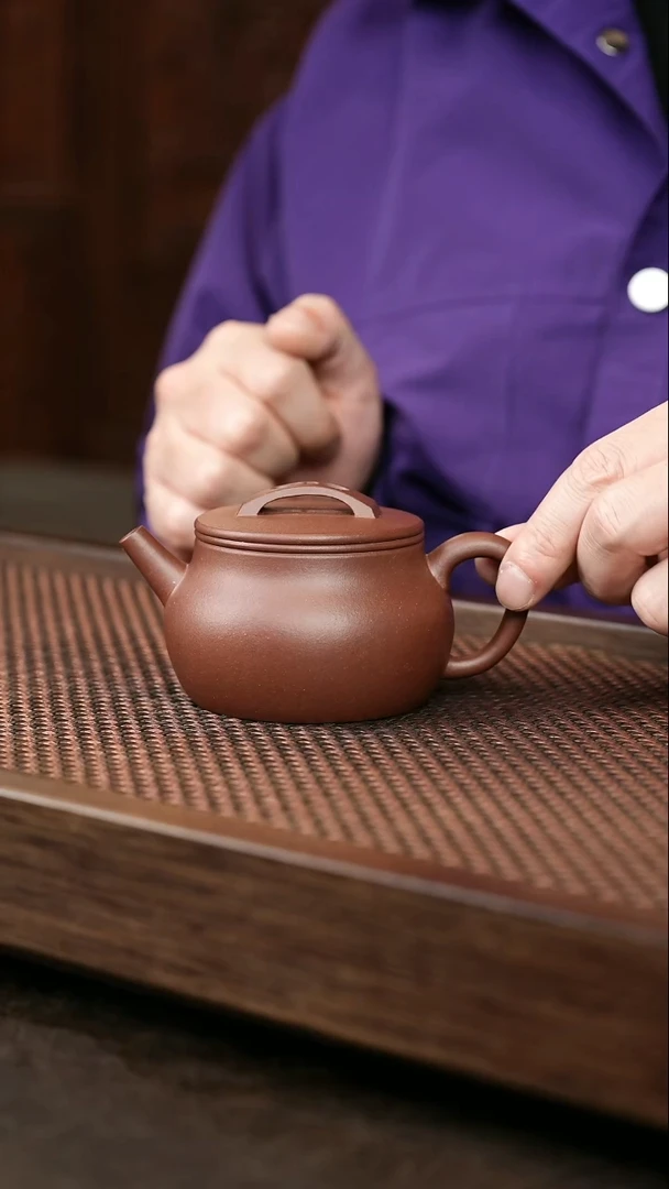 茶壶紫砂紫泥瓦罐