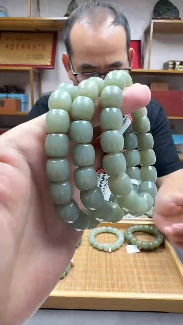 手链未镶嵌和田玉12且末蓝多样性发货·拍一发一