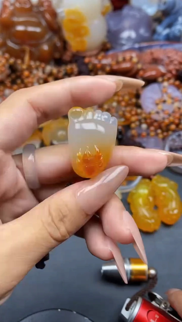 【闪购商品】玛瑙/玉髓颈饰未镶嵌ll